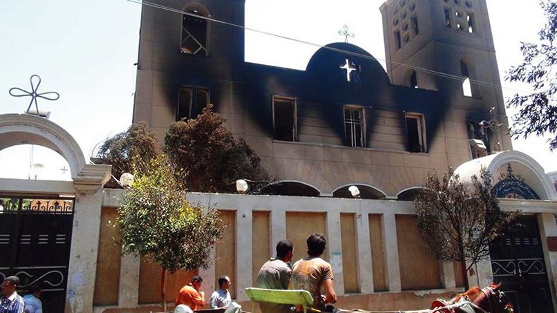 Church Burnt 